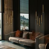 Suspensions - Lustre Tube Rond (5) - MOSS SERIES