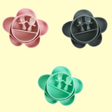 Repas pour enfant - Coffret repas enfant en silicone 4 pièces (existe en 3 coloris) - BABIREVA
