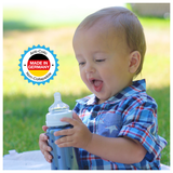 Children's mealtime - Isothermal stainless steel bottle 10 h - 200 ml - BABIREVA