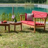 Lawn sofas - Robinia lounge bench BL103 - AZUR CONFORT