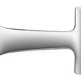 Decorative objects - Starck T chrome hook - DURAVIT FRANCE