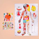 Decorative objects - POSTER AND STICKERS - MY BODY - OMY