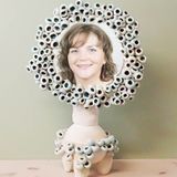 Mirrors - STANDING MIRROR\" CASCADE\” ceramic - SOPHIE LULINE CÉRAMISTE