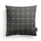 Coussins textile - Housse de coussin Zinta Ébène - LA MAISON JEAN-VIER