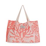 Sacs et cabas - Sac shopping Anémone Corail - LA MAISON JEAN-VIER
