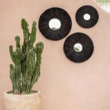 Miroirs - Le Miroir Alang Alang - Noir - M - BAZAR BIZAR LIVING