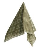 Foulards et écharpes - Écharpe Mountain Green - HELLEN VAN BERKEL HEARTMADE PRINTS