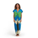 Homewear - Robe longue Sky Blue - HELLEN VAN BERKEL HEARTMADE PRINTS