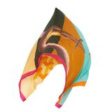 Foulards et écharpes - Mara Blue scarf - HELLEN VAN BERKEL HEARTMADE PRINTS