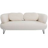 Sofas - Sofa Peppo 2-Seater White 182cm - KARE DESIGN