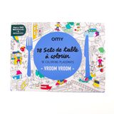 Papeterie - VROOM VROOM - SETS DE TABLE - OMY