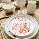 Bowls - white ceramic bowl - LALLA DE MOULATI