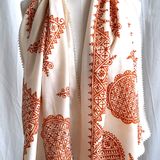 Scarves - TALISMAN Wool Stole - LALLA DE MOULATI