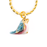 Bijoux - Mini boucle d'oreille "Harvest Time" Oiseau (vendu à l'unité) - NACH