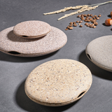 Poterie - Figurine avec couvercle Sten 11cm 3 pcs. ass. La nature - VILLA COLLECTION DENMARK