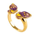 Jewelry - “Figs & Flowers” Butterfly FaceToFace Ring - NACH