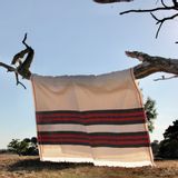 Objets de décoration - THROW LOURENCO IN 50% ORGANIC WOOL AND 50% ORGANIC COTTON - SCHOOLOFLIFEPROJECTS