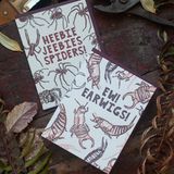 Stationery - Spooky Supreme Letterpress Greeting Card - OBLATION PAPERS AND PRESS