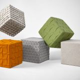 Tabourets - Cube AZULEJO - BUREL FACTORY