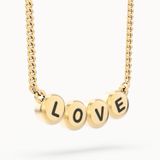 Bijoux - Collier Lettres d'amour - CHOCLI