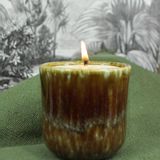 Coffrets et boîtes - BOUGIE 170G/300G MADE IN FRANCE EN CERAMIQUE univers jungle - NATOÈ FRAGRANCES