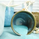 Bougies - BOUGIE MADE IN FRANCE EN CERAMIQUE univers azur ( 30% DE REMISE SUR TOUT) - NATOÈ FRAGRANCES