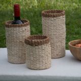 Gifts - Hand woven wine bottle bag - CRAFTPAIR