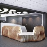 Countertops - Reception counter / desk AKABE - MYWOODREAM