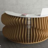 Countertops - Reception counter / desk COLIN - MYWOODREAM