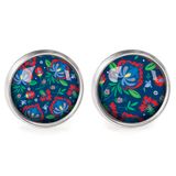 Bijoux - Boucles d'oreilles Queen Size acier chirurgical inoxydable Argenté - Polska - LES JOLIES D'EMILIE