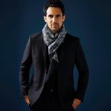 Scarves - HITACHI SEASIDE MEN'S ORGANIC COTTON SCARF - AV08 PARIS