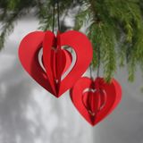 Other Christmas decorations - Clara Hearts - Ornament - LIVINGLY