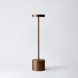 Wireless lamps - Cordless lamp LUXCIOLE Bronze Tall model - HISLE