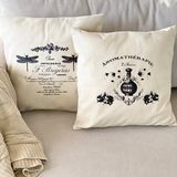 Fabric cushions - Vintage prints cotton cushions - ATELIER COSTÀ
