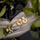 Gifts - Nympheas earrings - YOLAINE GIRET
