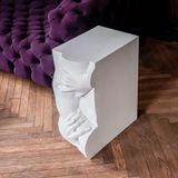 Coffee tables - Frieze Side Table Sculpture - LO CONTEMPORARY