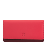 Leather goods - Women's RFID multi-colour soft leather purse - DUDU