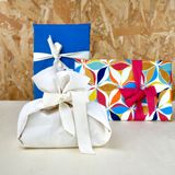Gifts - Reusable ecru gift wrap made in France in cotton - NILE®. - NILE