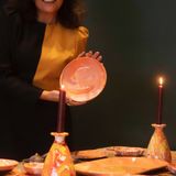 Gifts - Zinzolin 20 cm soup plate - IOM INES-OLYMPE MERCADAL