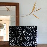 Pochettes - Pochettes ethniques noires et blanches Chandani / lot de 3 - TERRE AMBRÉE