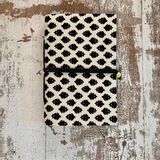 Card shop - Kanpur S black and beige notebook - TERRE AMBRÉE