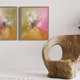 Paintings - Original painting DIPTYCH SPRING - ATELIER COSTÀ