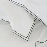 Linge de lit - Paire de taies d'oreiller Dialogue en coton et satin Oxford 52x72+5cm - KIMISOO