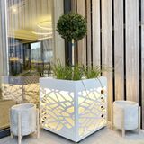 Window boxes - Alumé - Corail Collection - Luminous Flower Box - BELGIUM IS DESIGN