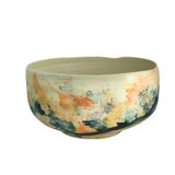 Ceramic - Large Pictorial Bowl No. 12, Unique Piece - ATELIER ELSA DINERSTEIN