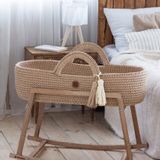 Baby furniture - Baby Moses basket with rocker stand - ANZY HOME