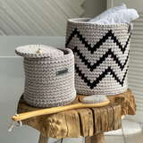 Objets de décoration - Paniers de rangement en coton - ANZY HOME