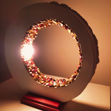 Hotel bedrooms - Eye luminaire made of ecological stone - PHYDIASTONE