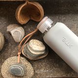 Travel accessories - ENERGIZED WITH LOVE* SQUIREME. Y - COLLECTION - HANDMADE GLASS BOTTLE - SUSTAINABLE ECOFRIENDLY - SQUIREME.