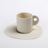 Céramique - Tasses "carton ondulé" - FANNY LAUGIER PORCELAINE